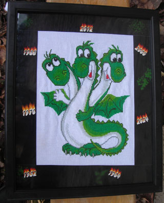 Оформление сделала с помощью фотошопа.