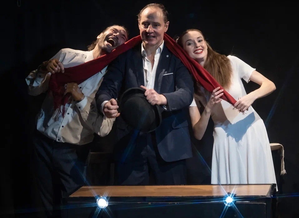 Спектакль "Танго в темноте", театр "Точка Ру".