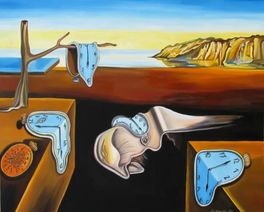 Одна из самых известных картин художника Сальвадора Дали.