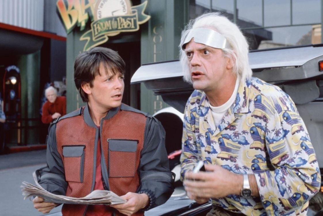 Кадр из фильма «Назад в будущее 2» (1989)