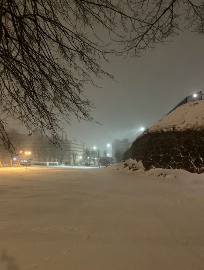 Зива и Яра засыпали нас снегом, скоро по пояс будет