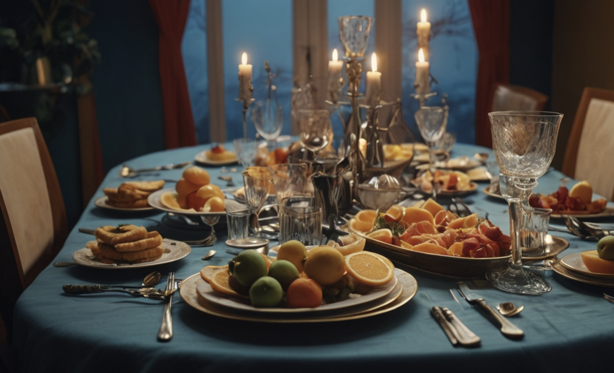 Новогодний стол