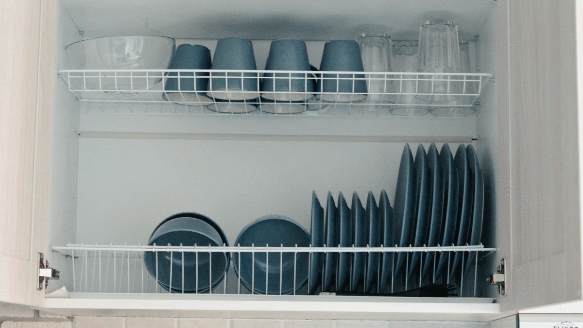 Эмалированная сушка для посуды. Фото с просторов интернета