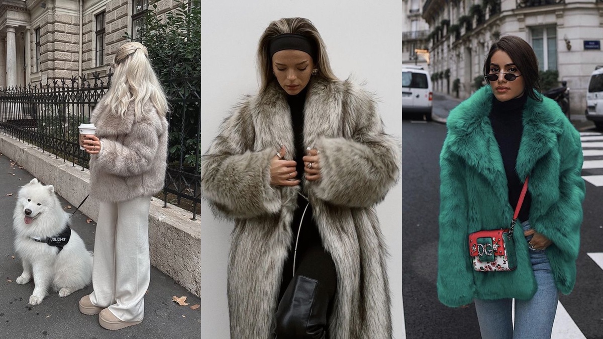 Шубы из искусственного меха