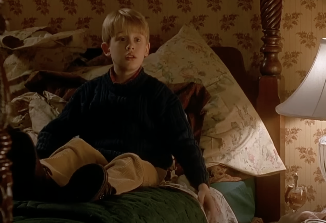 Кевин услышал незванного гостя