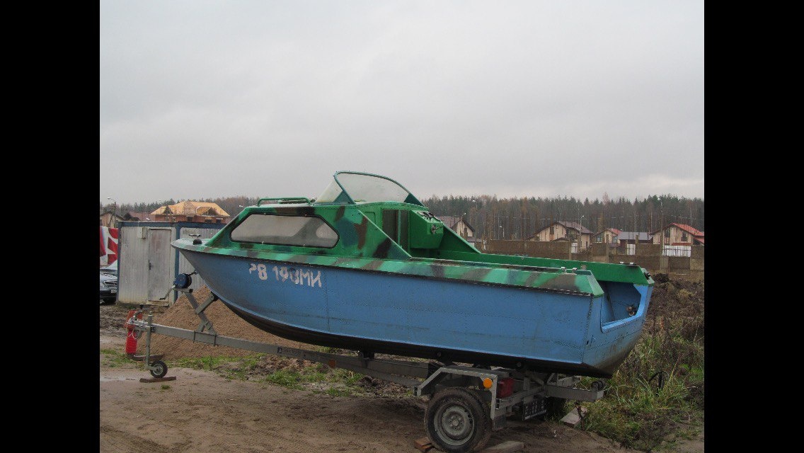 Лодка Москва 2 до тюнинга