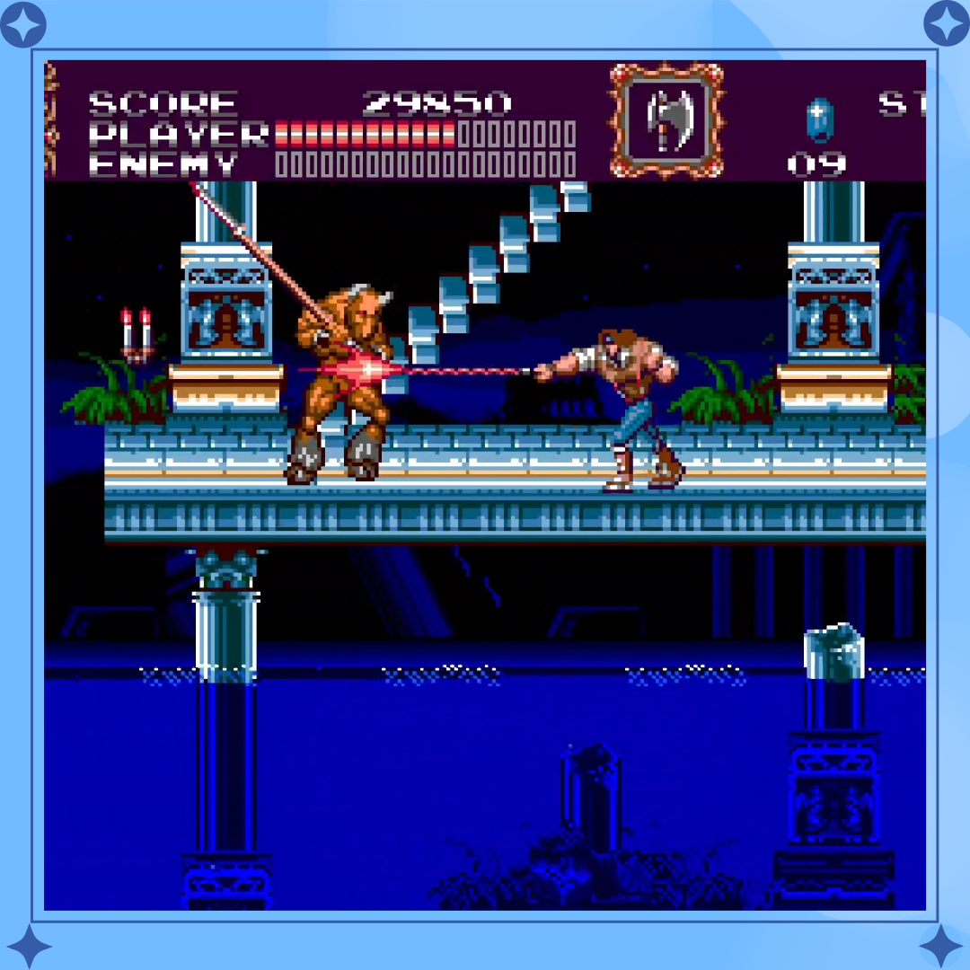 Минотавр в Castlevania: Bloodlines, 1994 год