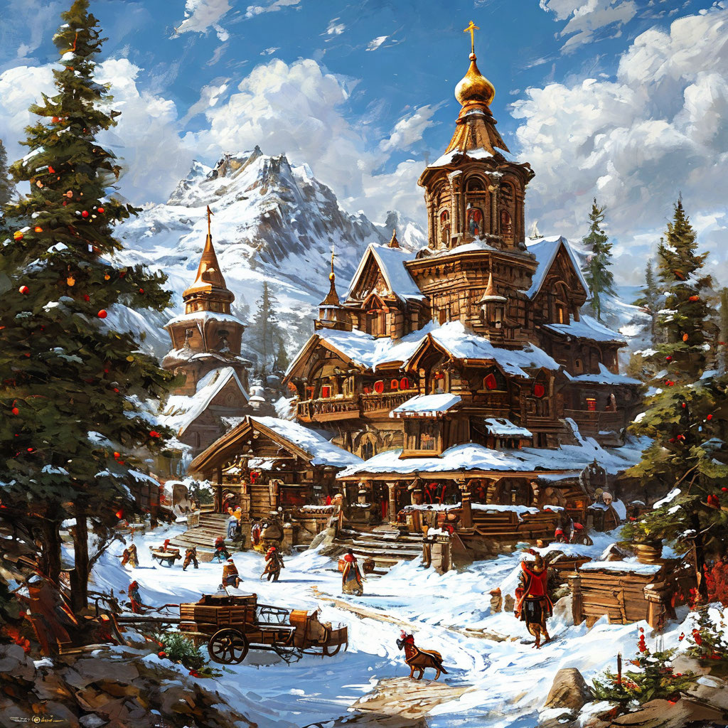 Новогодняя суета 