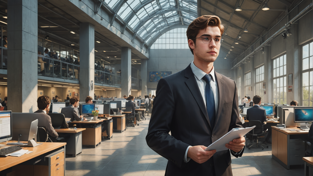 выпускник ведущей бизнес-школы на руководящей позиции в технологической компании