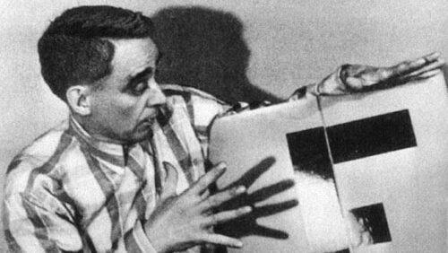    Футурист Алексей Кручёных в 1930-е гг. Фото из открытых источников