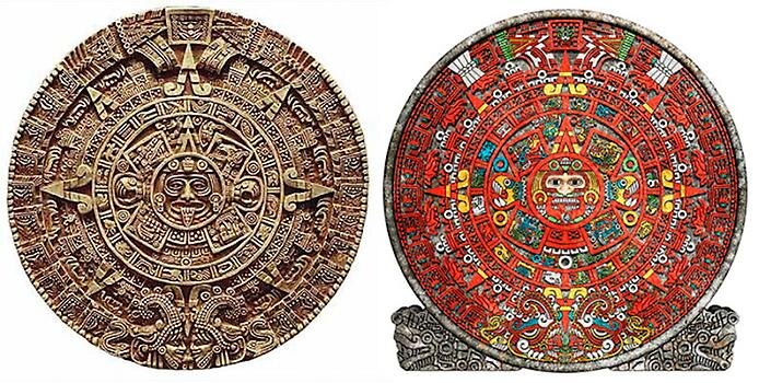 Майянский календарь. Выглядит не таким уж и страшным... Пока на ногу не упадёт.