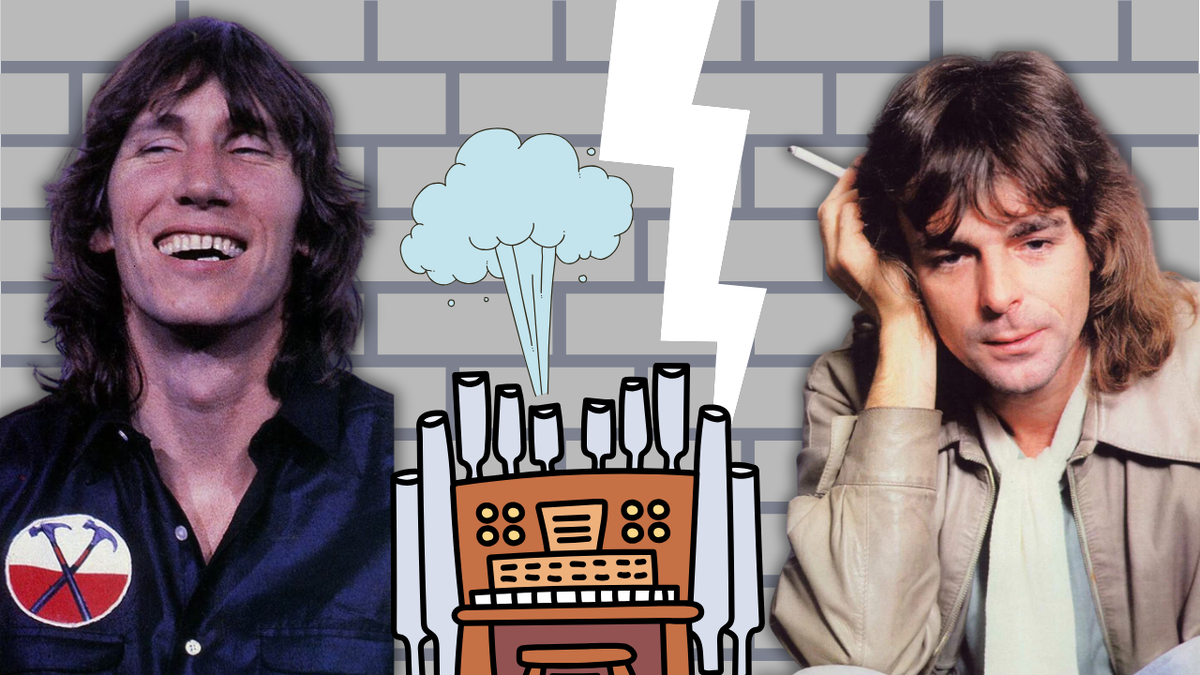 Роджер Уотерс и Ричард Райт. Конец 70-х.