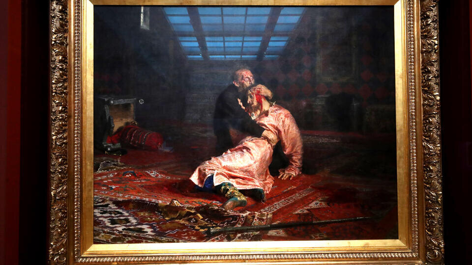     Картина "Иван Грозный и его сын Иван" вернулась в Третьяковскую галерею ИЗВЕСТИЯ/Известия