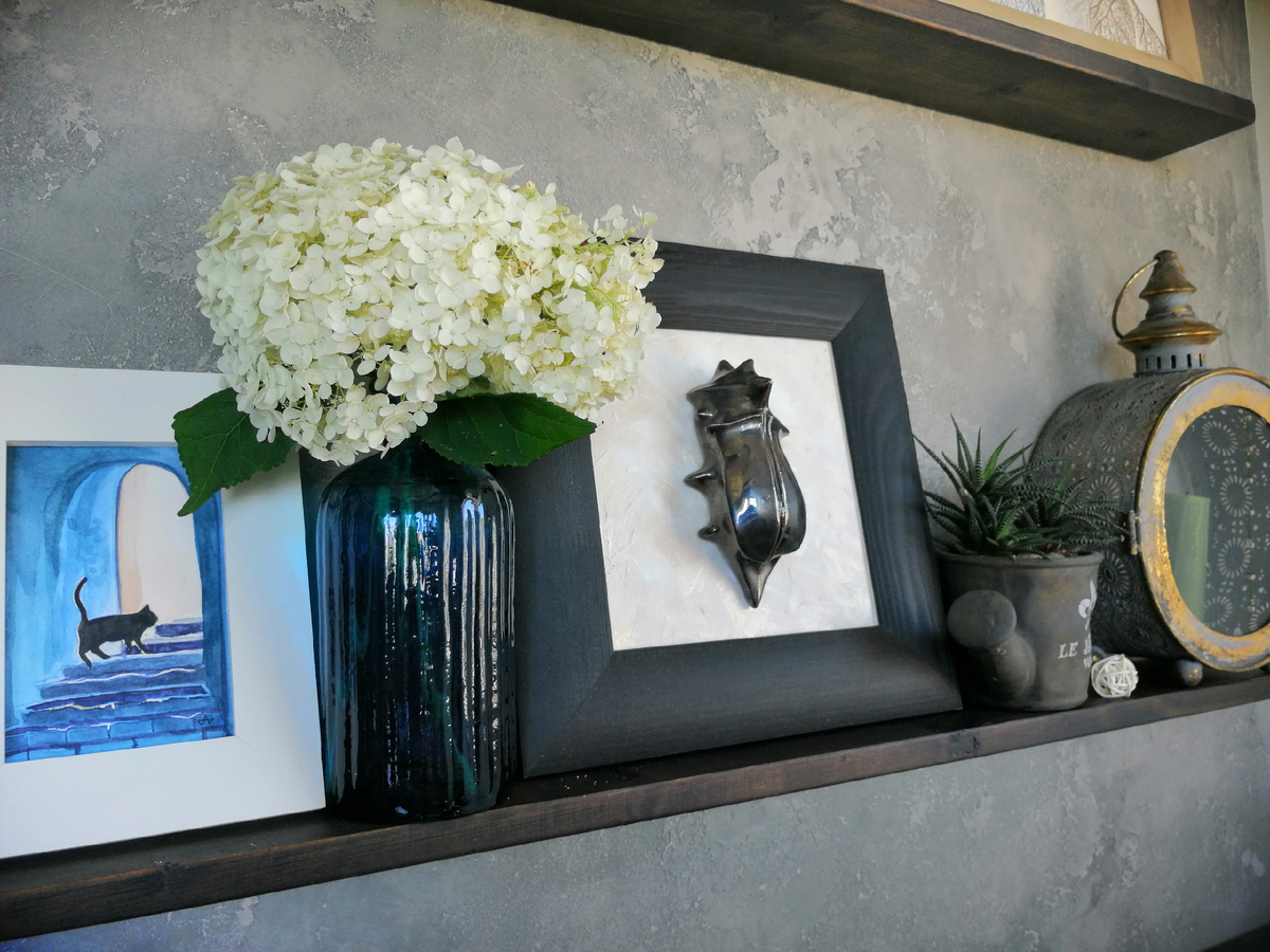 Ровно 5 месяцев назад принесла домой веточку гортензии. 