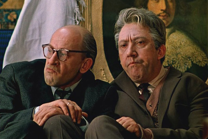 Евгений Евстигнеев и Юрий Никулин. Кадр из фильма «Старики – разбойники»