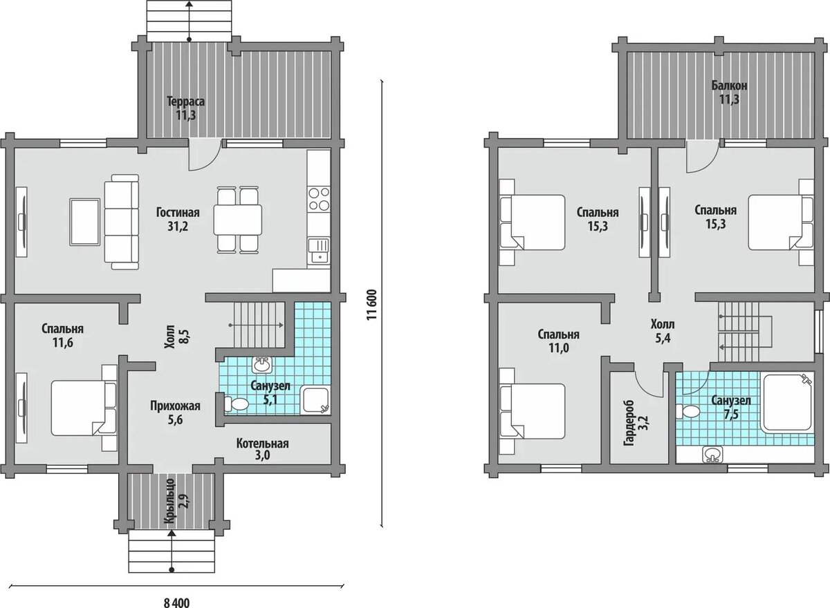 проект готового дома «Гармония»