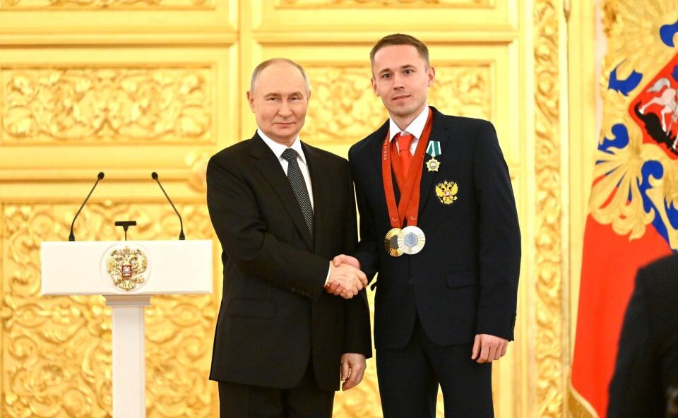    Вручение наград алтайским паралимпийцам. Источник: kremlin.ru