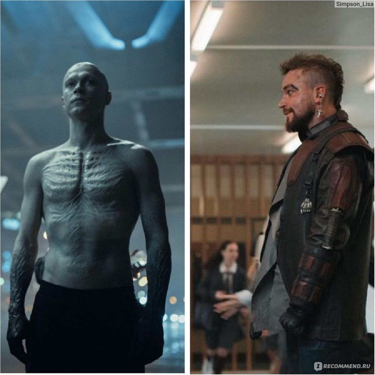 Глот (Юрий Борисов) и Весельчак У (Александр Петров) - главные антогонисты фильма. 