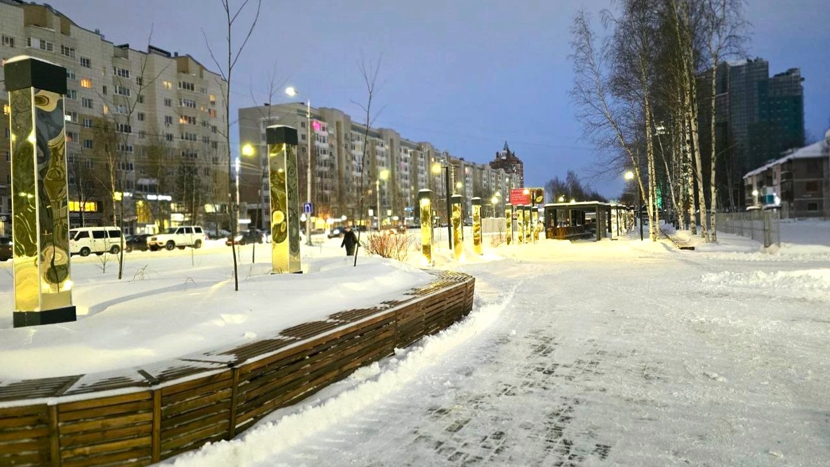    В Сургуте сдали в эксплуатацию новый сквер