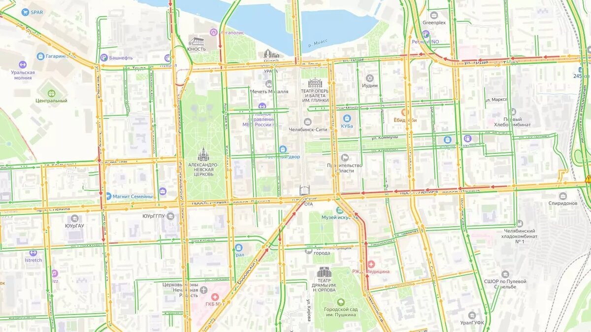     Источник: скриншот «Яндекс.Пробки»