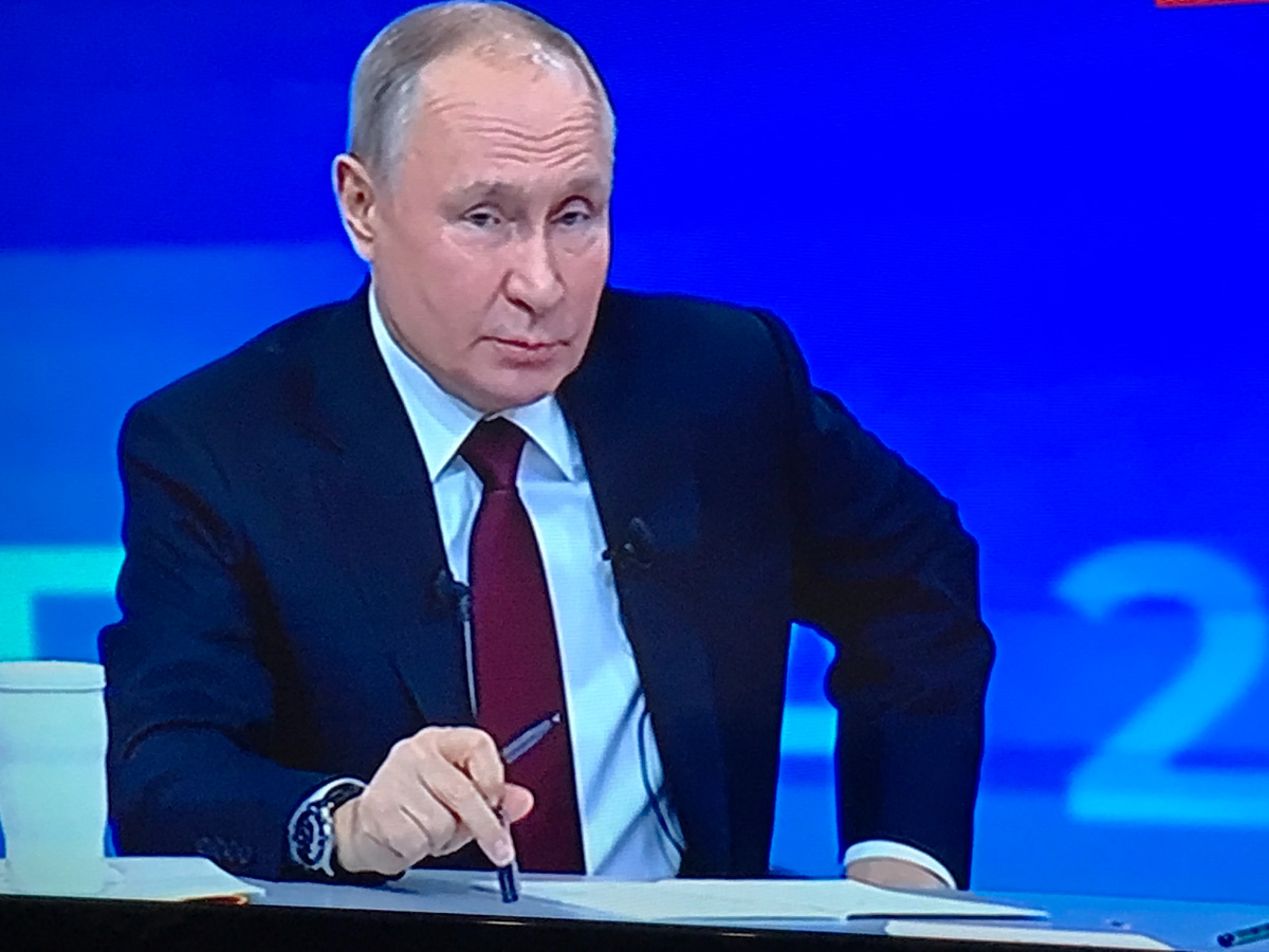 Президент Путин. 14 декабря 2023 года.