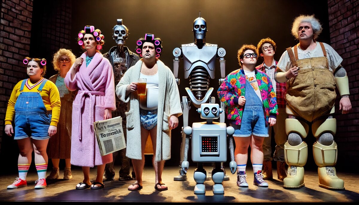 Застрявшие в картоне: герои, которые не могут превратиться в живых людей