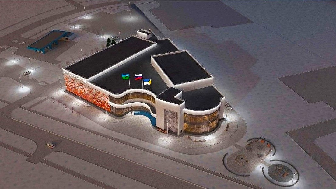    В 3 муниципалитетах Югры построят ледовые дворцы для массового спорта