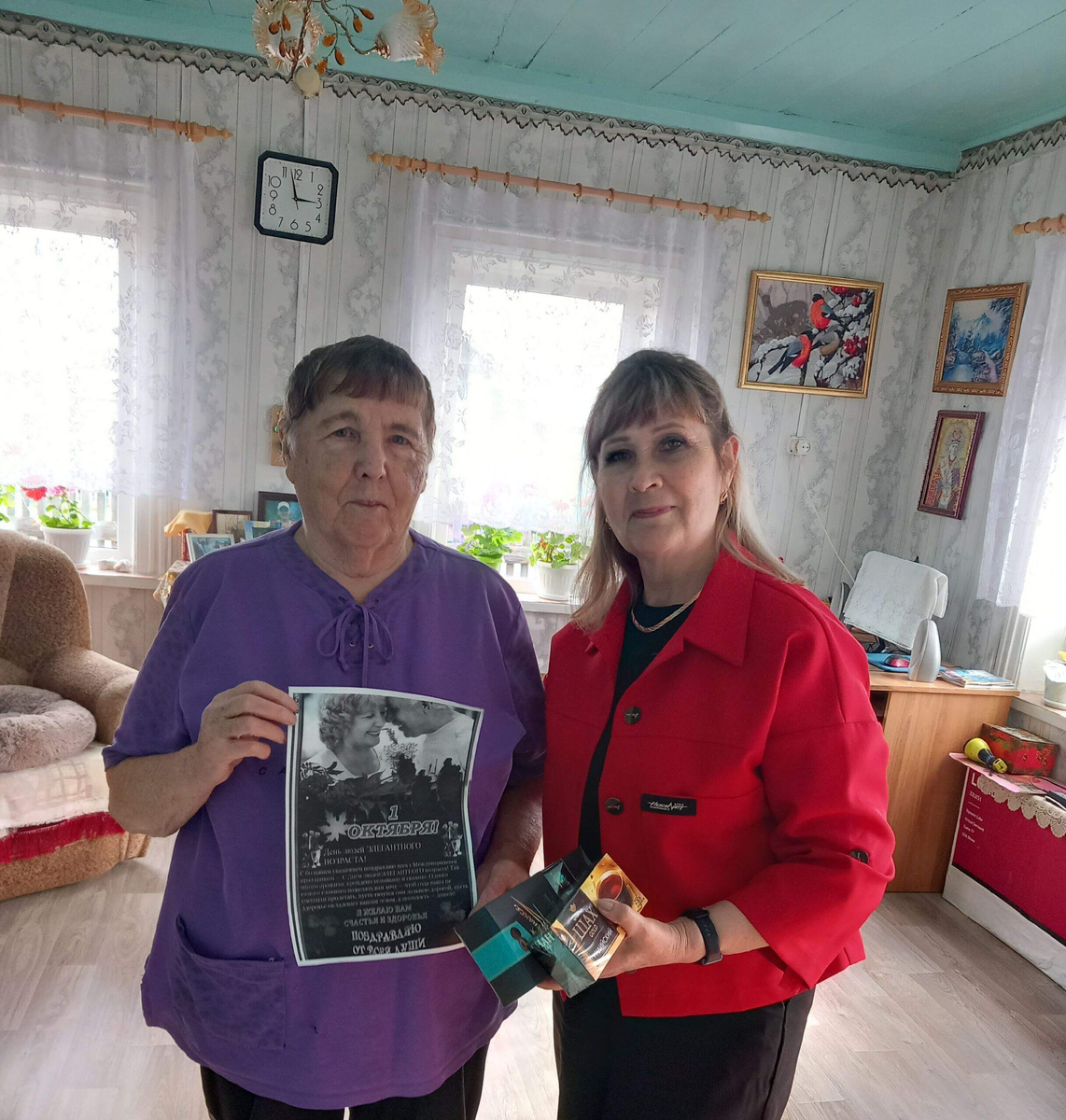 В гостях у давней коллеги по ЖКХ Натальи Михайловой