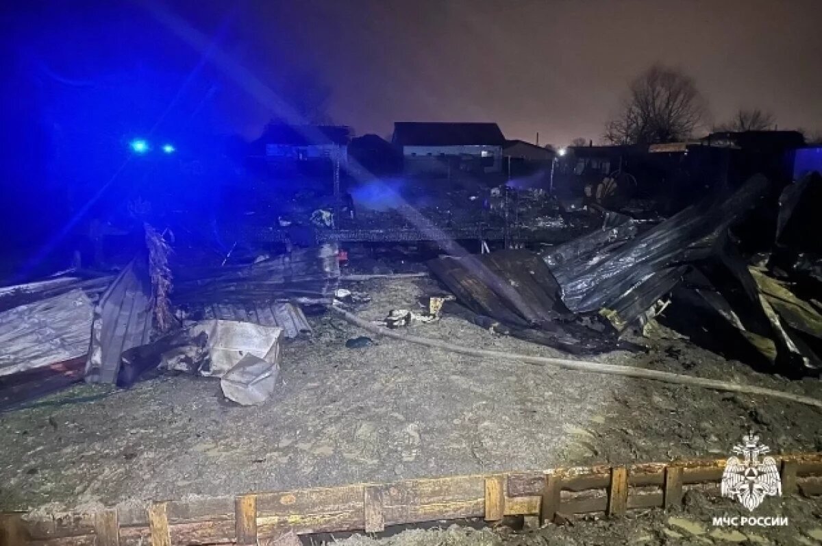    В Краснодаре три женщины погибли при пожаре в частном доме