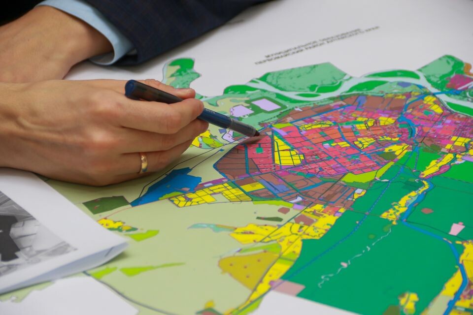    Рабочая версия обновленного генплана Барнаула. Источник: Виталий Барабаш