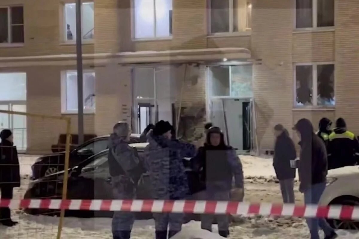    Опубликованы кадры с места взрыва на Рязанском проспекте в Москве