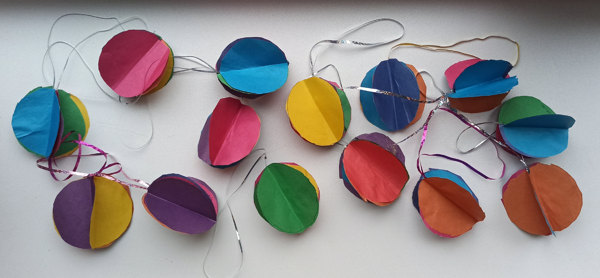 Наши ёлочные шарики