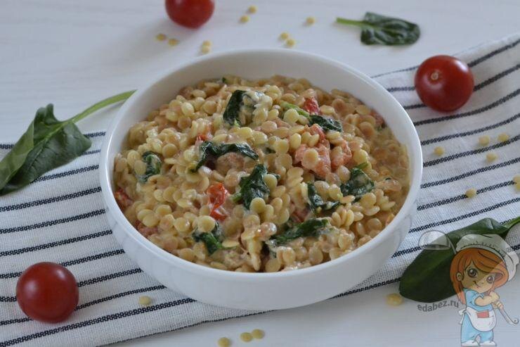    Птитим в сливочном соусе — рецепт Шеф-повар