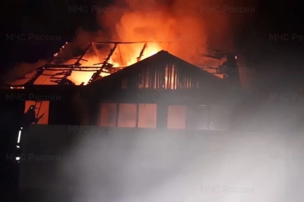    На пожаре в брянском селе Демьянки погиб мужчина