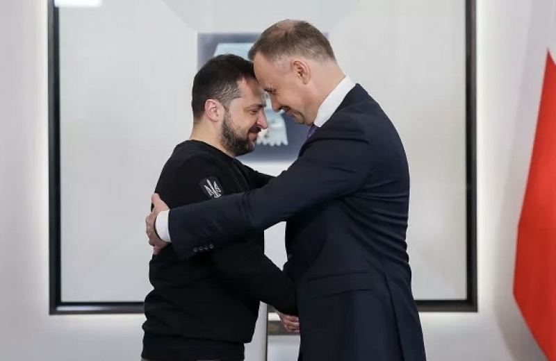  Зеленский и Дуда. Украина и Польша. Фото: prezydent.pl