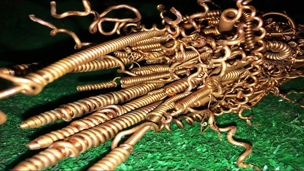 Медная обмотка струн