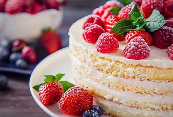    Торт «Молочная девочка»