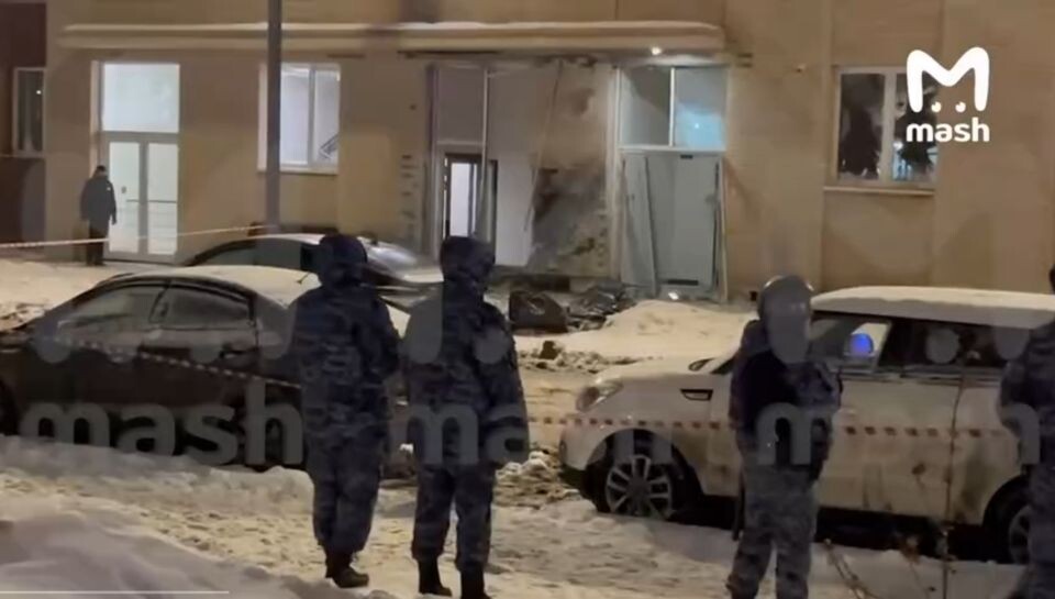    Взрыв в Москве. Источник: Скрин с видео Mash