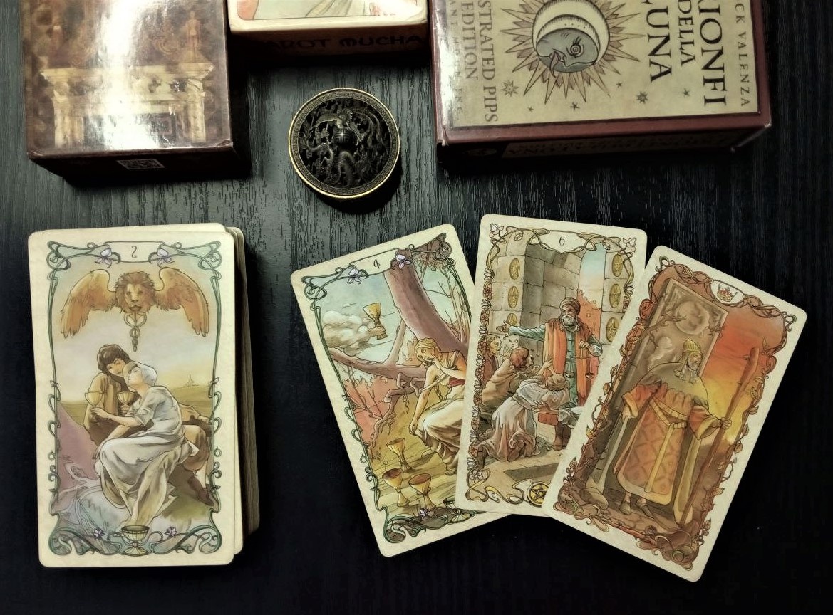 Ответ смотрим на колоде"Таро А. Мухи"