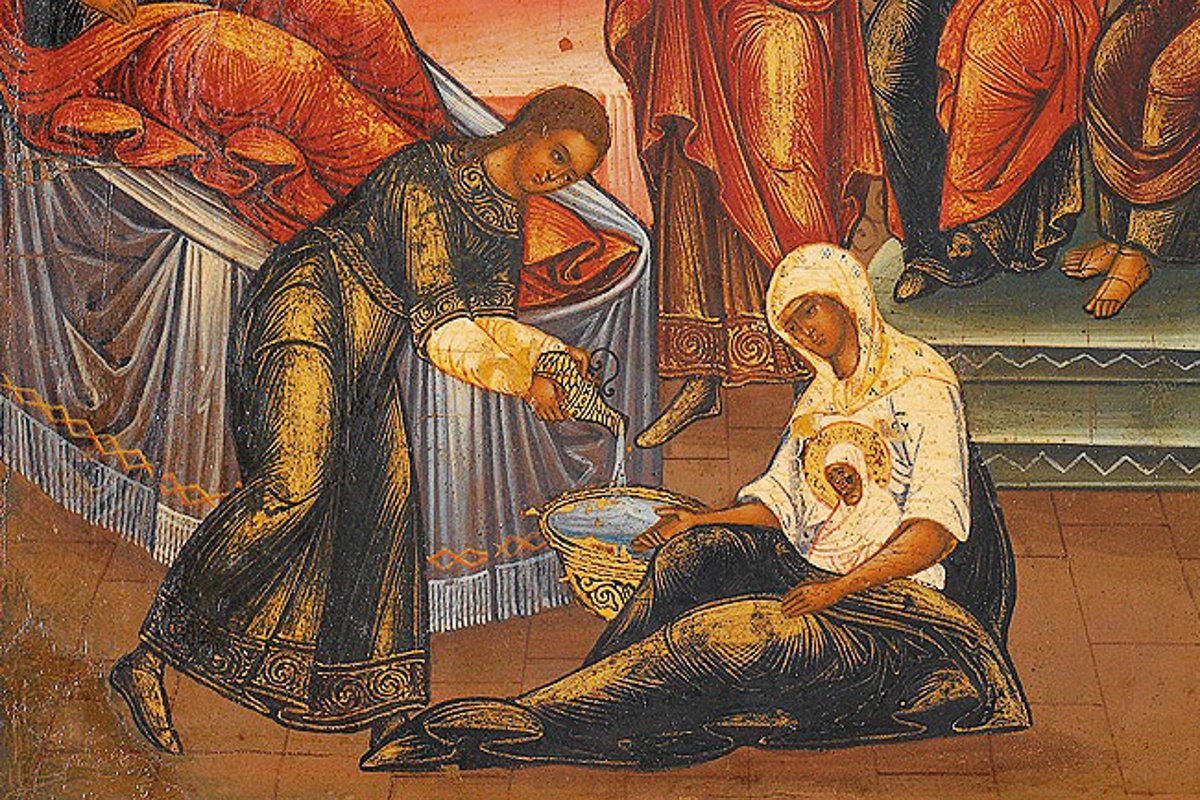 Икона «Рождество Богородицы». Россия, XIX век. Фото: Wikipedia.org