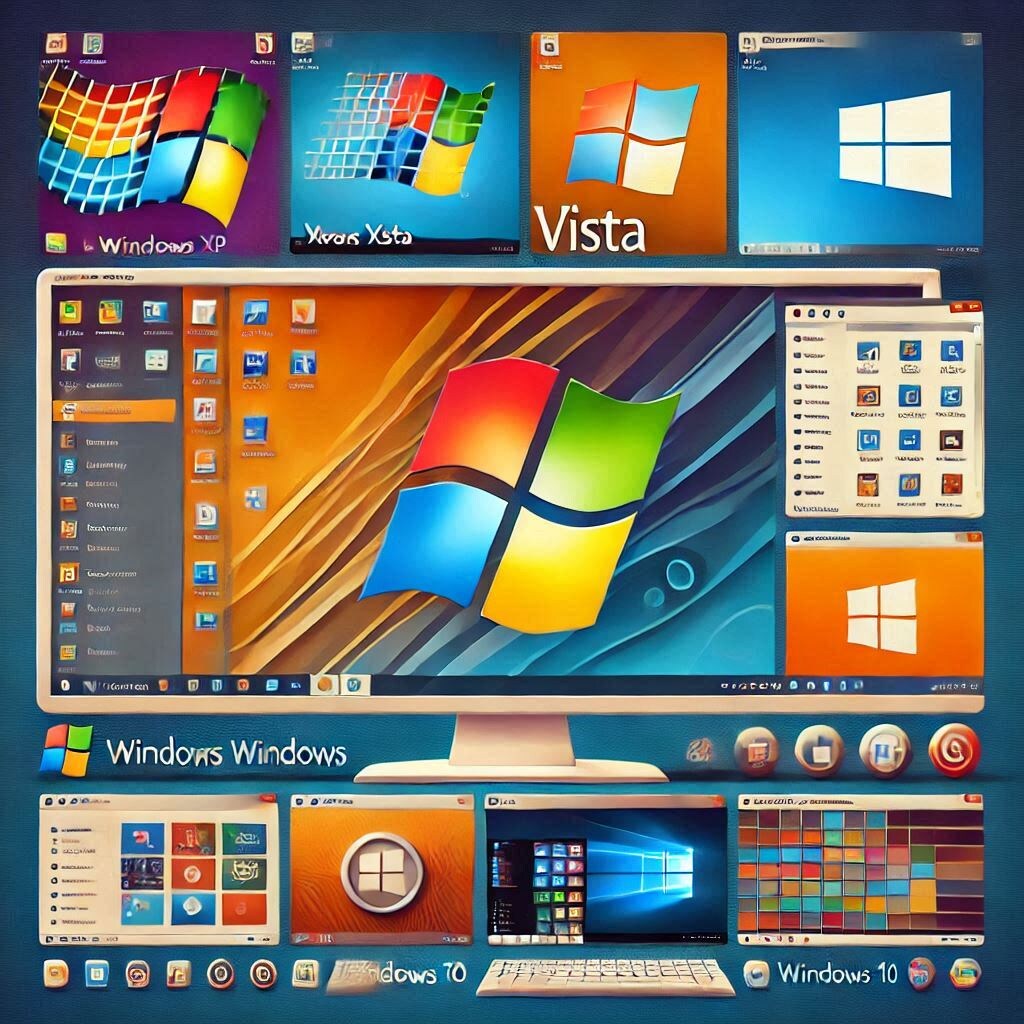 Установка Windows различных версий на ноутбуки