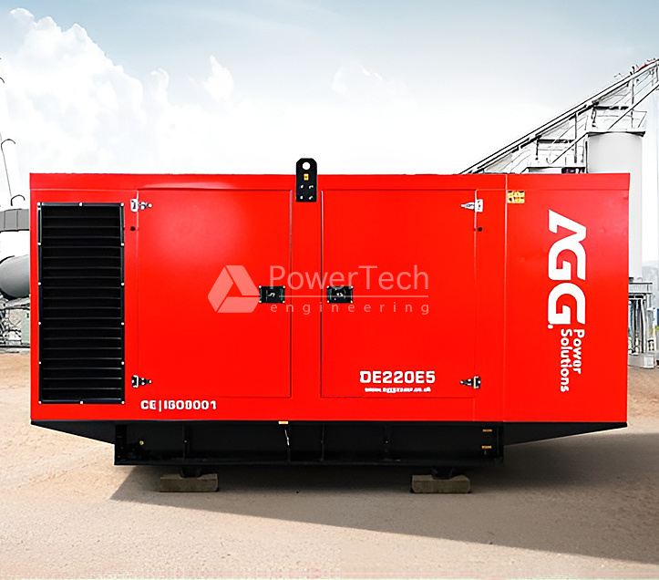 ДГУ AGG в шумозащитном кожухе