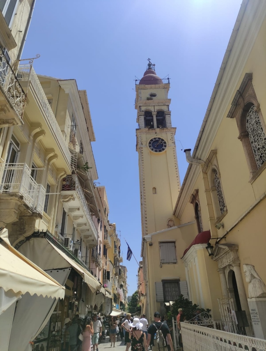 Собор Святого Спиридона в Керкире. 