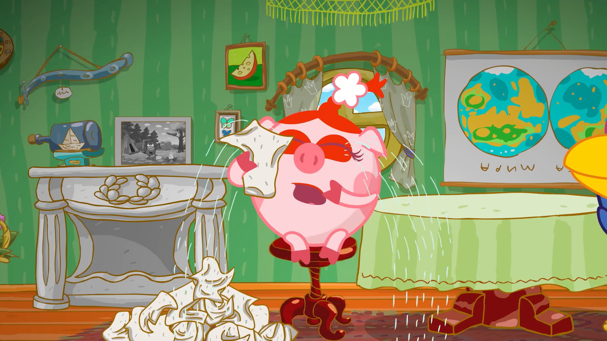 Ни фига себе, как она плачет!