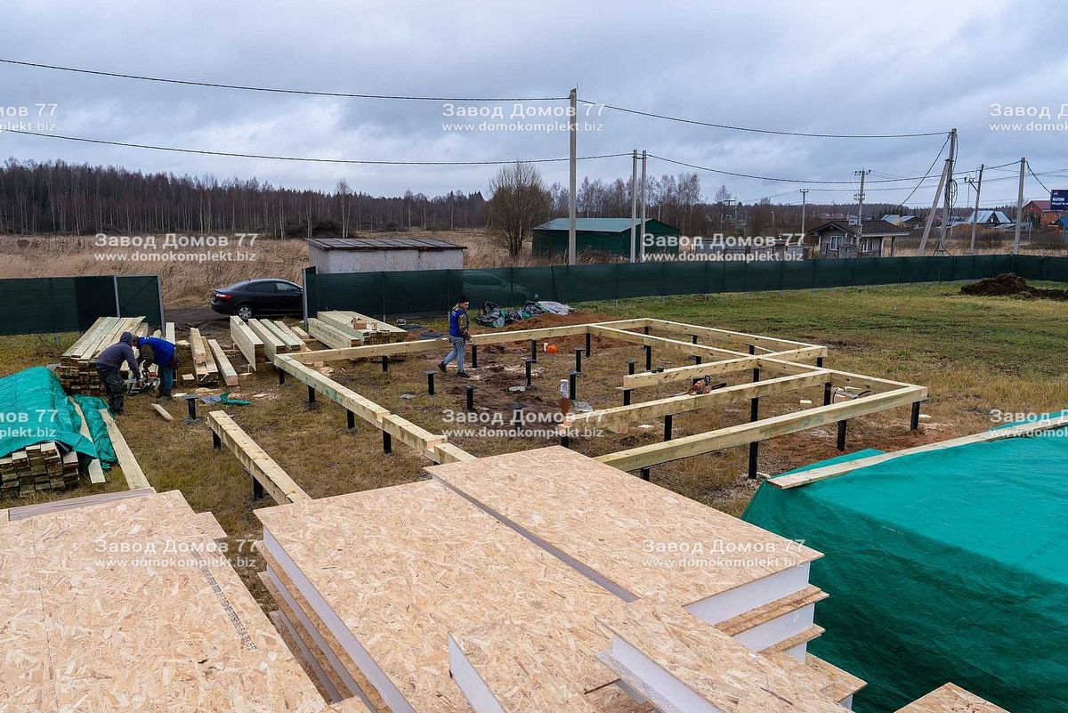 Строительство СИП-дома