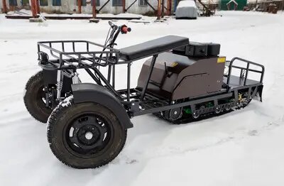 мотобуксировщик «Друг» с передним модулем