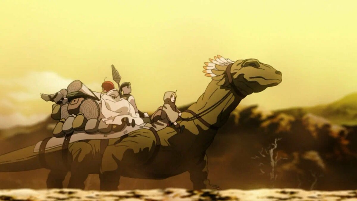    Кадр из аниме «Реинкарнация безработного: История о приключениях в другом мире»Кинопоиск