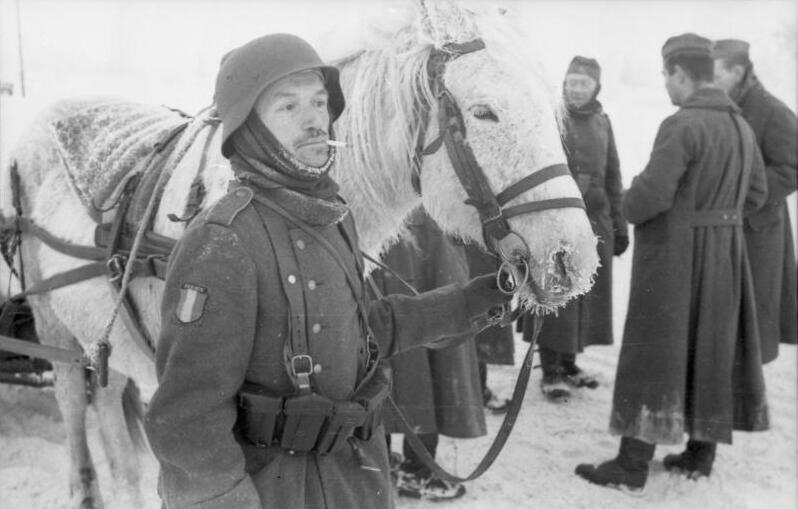 Солдат Французского легиона, СССР, ноябрь 1941