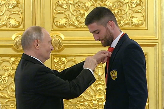 Снимок с видео: пресс-служба Кремля