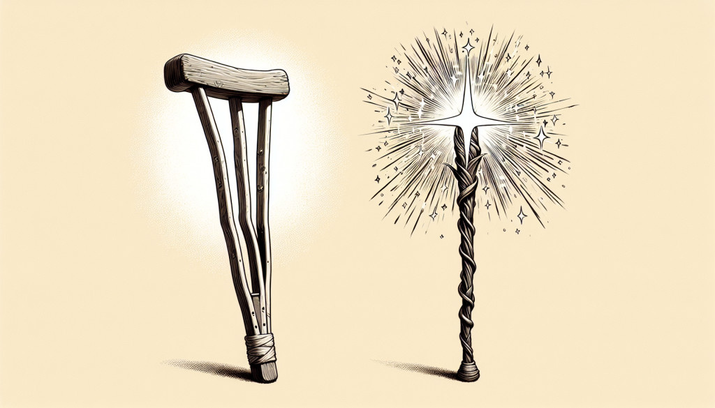 
Костыль для бездарностей или волшебная палочка для творческих душ